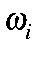 $omega_i$