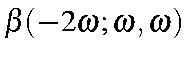 $beta(-2omega